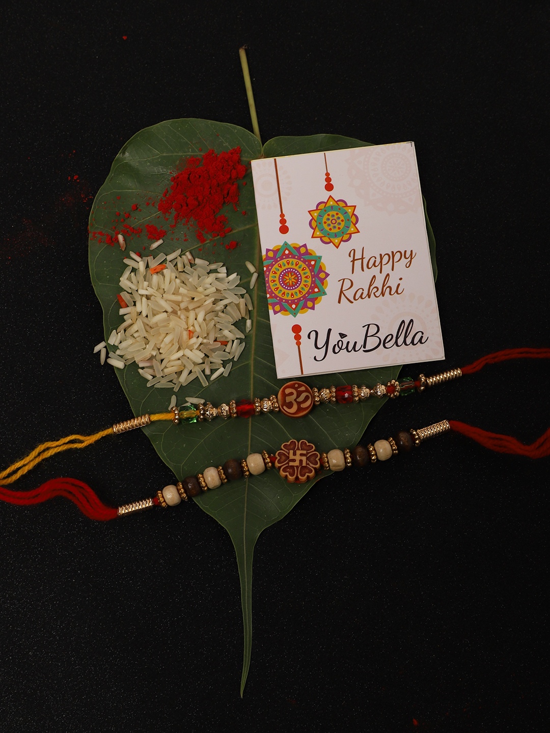 YouBella Rakhi Combo for Brother , Rakhi for Bhaiyya/Bhai (Style 1)